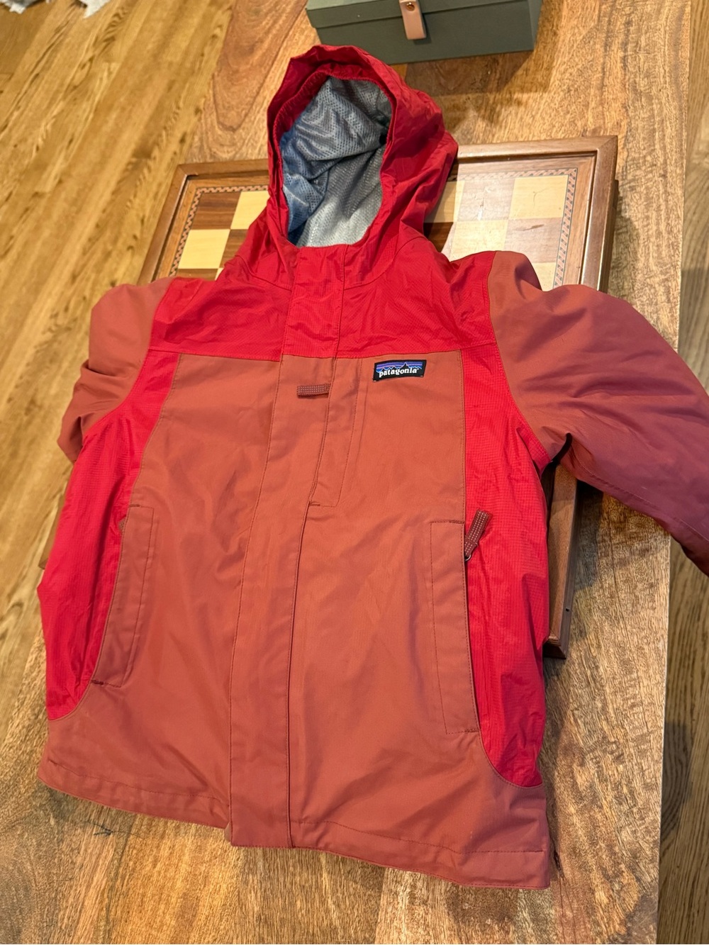 Patagonia 2014 H2No Colorblock Ski Jacket Boys SZ8 Gorpcore 3-in-1 Shell Vintage